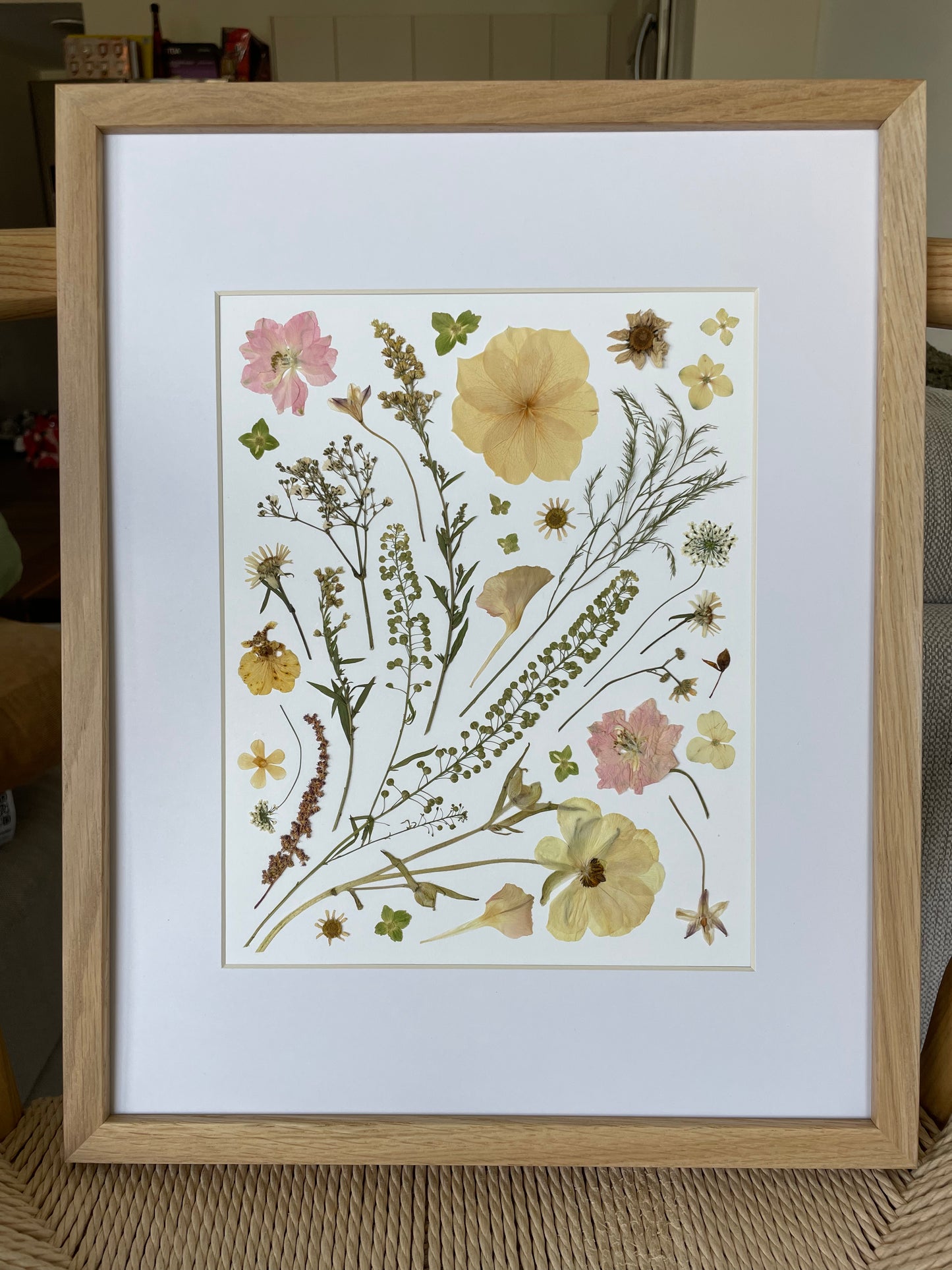 Pressed Floral Art