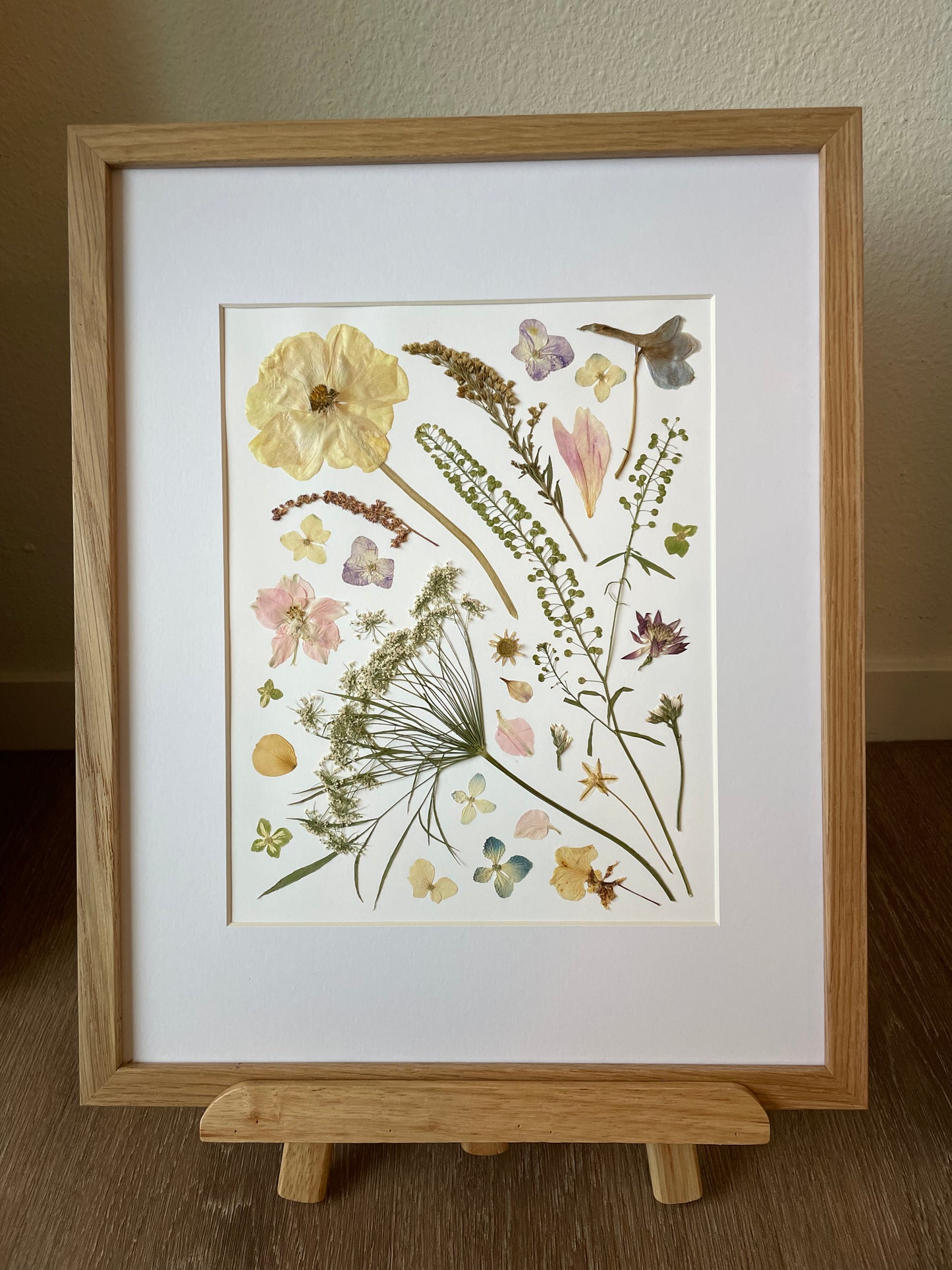 Pressed Floral Art